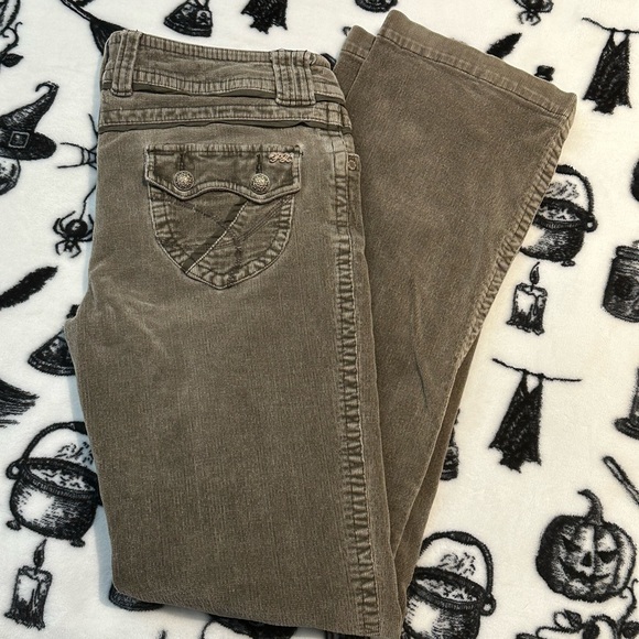 POINT ZERO women's Y2K straight leg pants with cute pockets. size US 2. - Picture 6 of 8